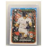 Jasson Dominguez 2024 Topps holiday