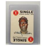 Hank Aaron 1968 Topps Game