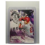 Mike Trout 2018 Topps superstar sensatioins