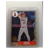Mike Trout 2022 Topps Chrome Update silver pack