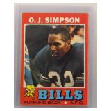O.J. Simpson 1971 Topps