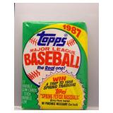 1987 Topps pack