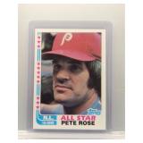 Pete Rose 1982 Topps AS
