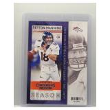 Peyton Manning 2013 Contenders