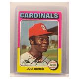 Lou Brock 1975 Topps