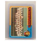 Cardinals Tm Cd 1975 Topps Gibson/Brock