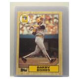 Barry Bonds 1987 Topps Rookie