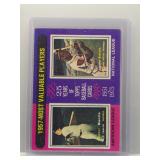 1957 MVP?S 1975 Topps Mantle/Aaron