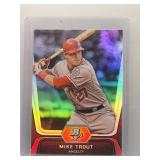 Mike Trout 2012 Bowman Platinum