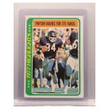 Walter Payton 1978 Topps Highlights