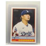 Yoshinobu Yamamoto 2025 Topps Heritage