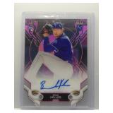 Brad Keller 2019 Topps High Tek pink auto RC 14/75