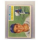 Carl Erskine 1956 Topps
