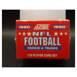 1990 Score Football Supplemental Set Sealed
