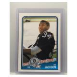 Bo Jackson RC 1988 Topps