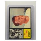 Frank Gifford 1962 Topps