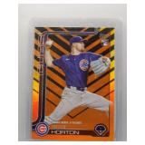 Cade Horton 2025 Topps update debut orange &...