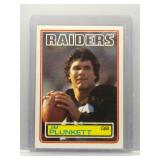 Jim Plunkett 1983 Topps