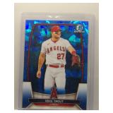 Mike Trout 2023 Bowman Chrome Sapphire
