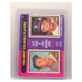 1962 MVP?S 1975 Topps Mantle/Wills