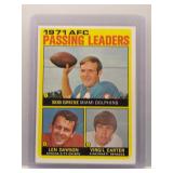 AFC Passing Ldrs 1972 Topps Griese/Dawson
