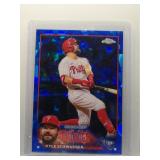 Kyle Schwarber 2023 Topps Chrome Sapphire