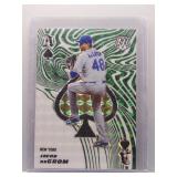 Jacob DeGrom 2021 Mosaic green aces prizm