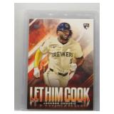 Jackson Chourio 2024 Topps let him cook