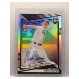 Nate Savino 2022 Panini Elite auto