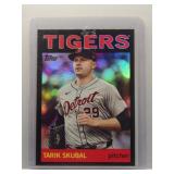 Tarik Skubal 2025 Topps Archives black foilboard