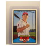 Mike Trout 2016 Topps heritage