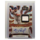 Pablo Sandoval 2025 Select patch/auto
