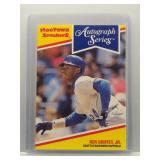 Ken Griffey Jr. 1992 Mootown Snackers auto series