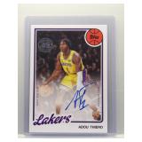Adou Thiero 2025 Topps auto