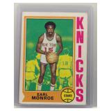 Earl Monroe 74-75 Topps