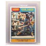 Hank Aaron 1976 Topps Record Breaker