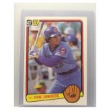 Ryne Sandberg 1983 Donruss RC