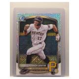 Konnor Griffin 2025 Bowman Chrome mojo
