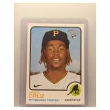 Oneil Cruz 2022 Topps Heritage RC