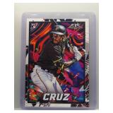 Oneil Cruz 2022 Topps Fire RC