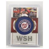 CJ Abrams 2023 Topps team logo patch