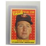 Herb Score 1958 Topps AS
