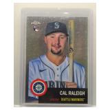 Cal Raleigh RC 2022 Topps Chrm