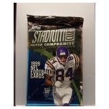 1999 Stadium Club Football Sealed Pack