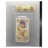 Ty Cobb 2021 Allen & Ginter Mini Beckett 9.5