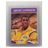 Magic Johnson 1990 Hoops Collect-A-Books