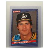 Jose Canseco 1986 Donruss Rookie