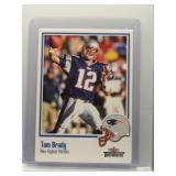 Tom Brady 2002 Fleer Throwbacks