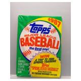 1987 Topps Baseball Sealed Wax Pack