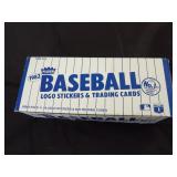 1982 Fleer Baseball Vending Box